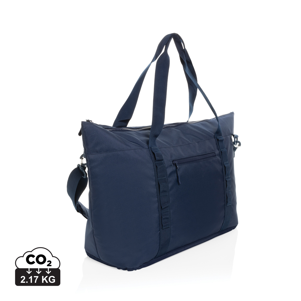 Sac isotherme XL personnalisable en rPET AWARE™ Sonny Bleu marine